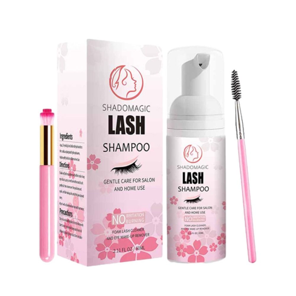 Eyelash Extension Is Safe - 부드럽고 섬세한 속눈썹 세척 무스, 저자극