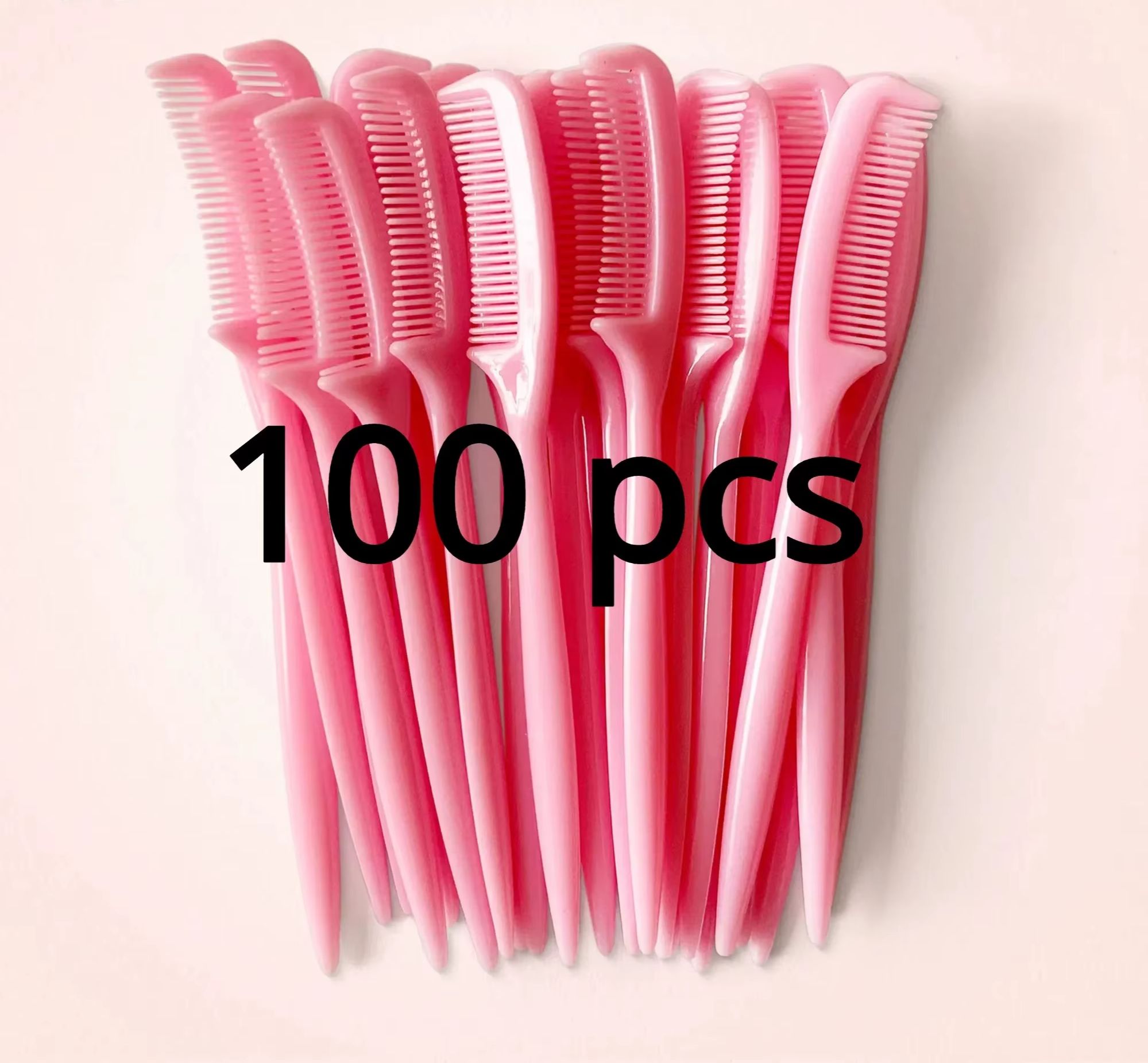 Eyelash Extension Doll Eye - 속눈썹 연장을위한 100pcsMicro 빗 미니 눈썹