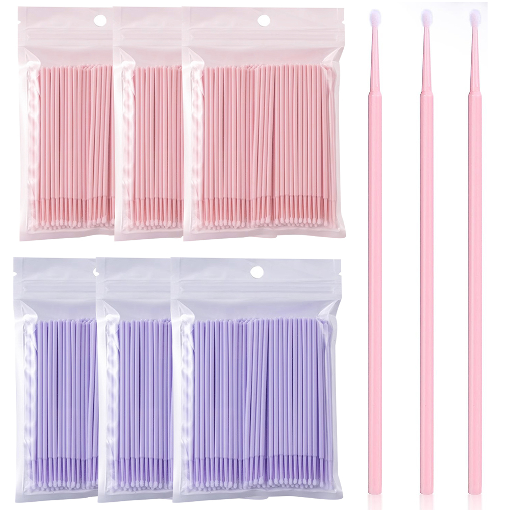 Eyelash Extension Removal - 속눈썹 브러쉬 100개입, 속눈썹 청소용 일회용