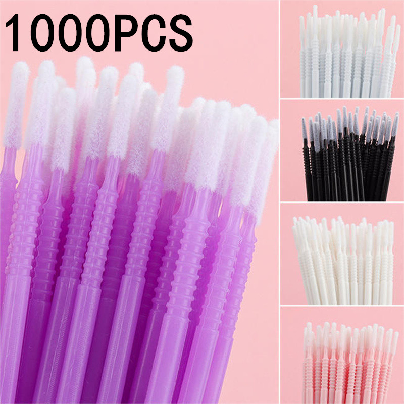 Eyelash Extension Removal - 100/200/1000개입 일회용 속눈썹 연장용 개별 속눈썹