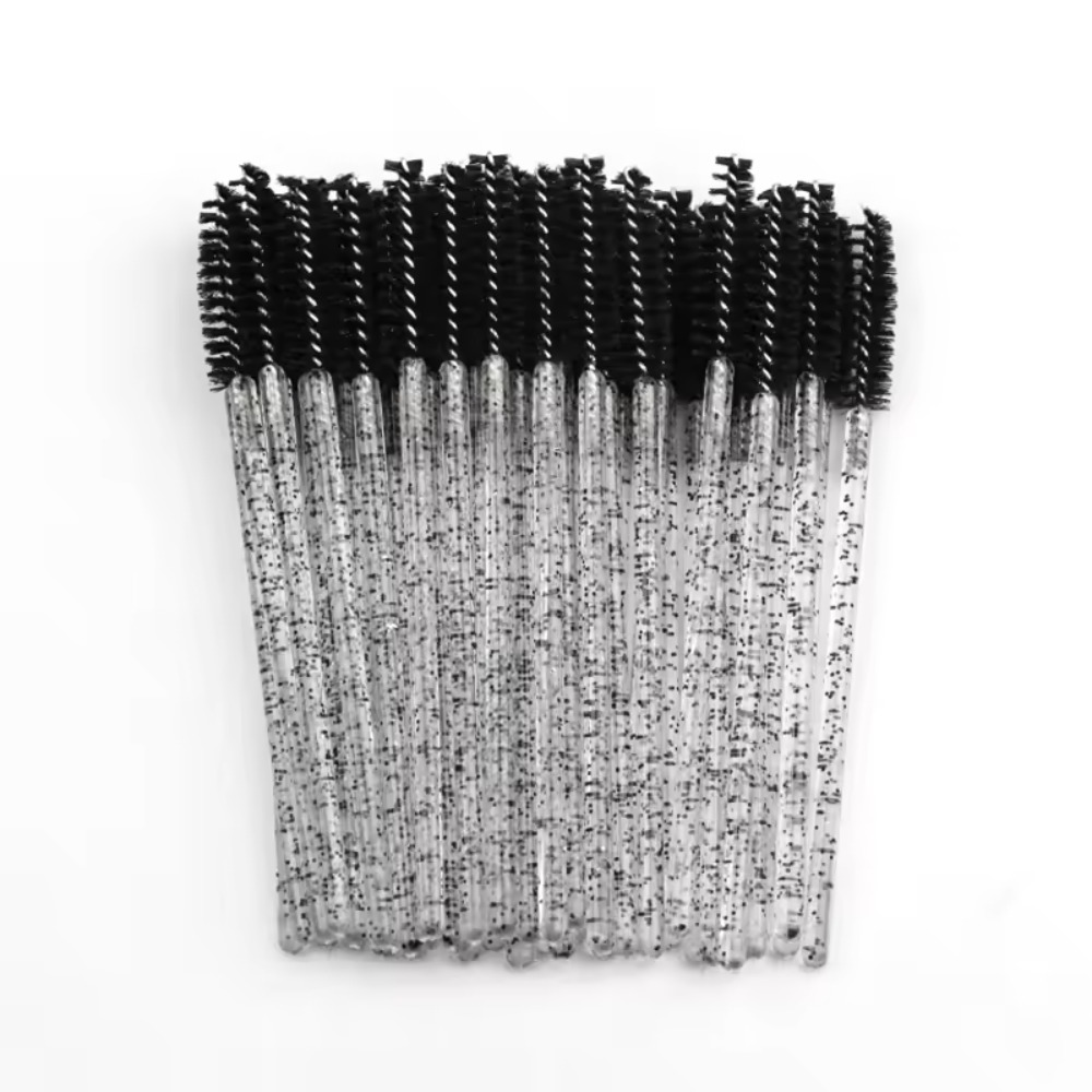 Eyelash Extension Vendor - 50-100PCS 크리스탈 속눈썹 브러쉬 빗 전문