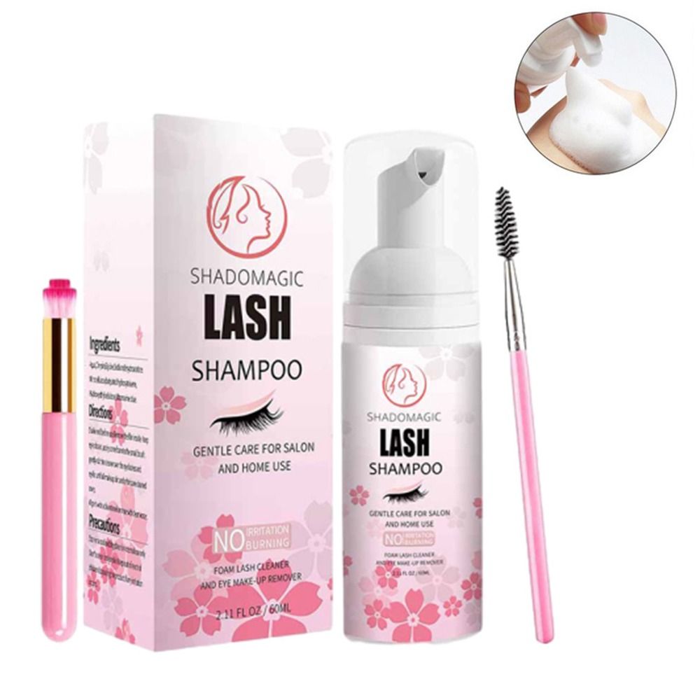 부드럽고 섬세한 속눈썹 세척 무스, 저자극 안전 속눈썹 - Eyelash Extension Is Safe 리뷰 및 가격