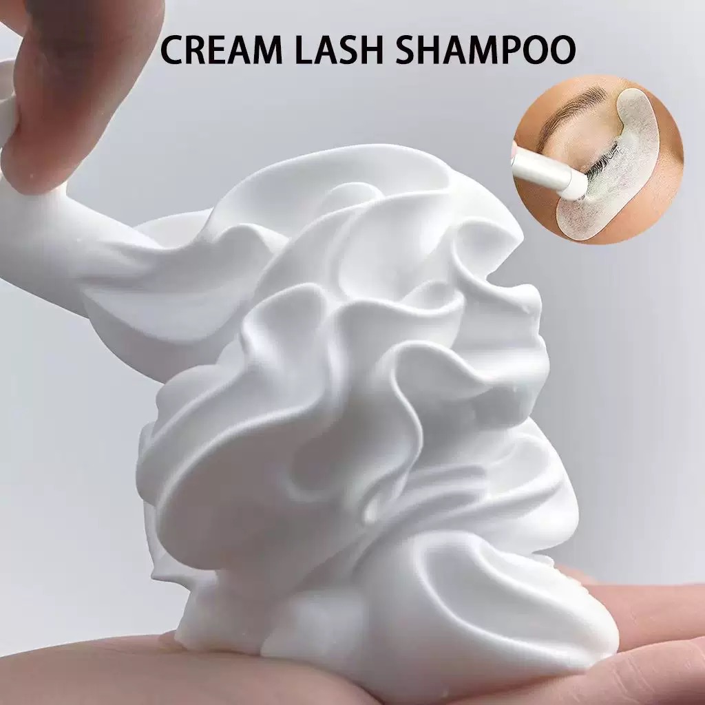 맞춤형 휘핑 래쉬 샴푸 핑크 폼 크림 속눈썹 클렌저 컨 - Eyelash Extension Wash 리뷰 및 가격