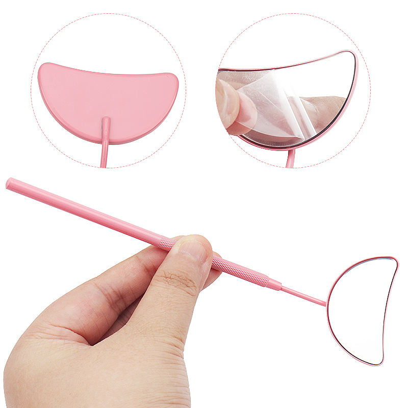 1pcs 속눈썹 연장 거울 달 모양의 분리형 스테인레스 - Eyelash Extension Class 리뷰 및 가격