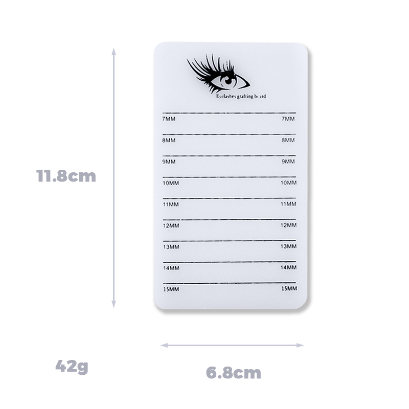 1Pc 아크릴 래쉬 홀더 팔레트 가짜 눈 속눈썹 팔레트 - Eyelash Extension Usa 리뷰 및 가격