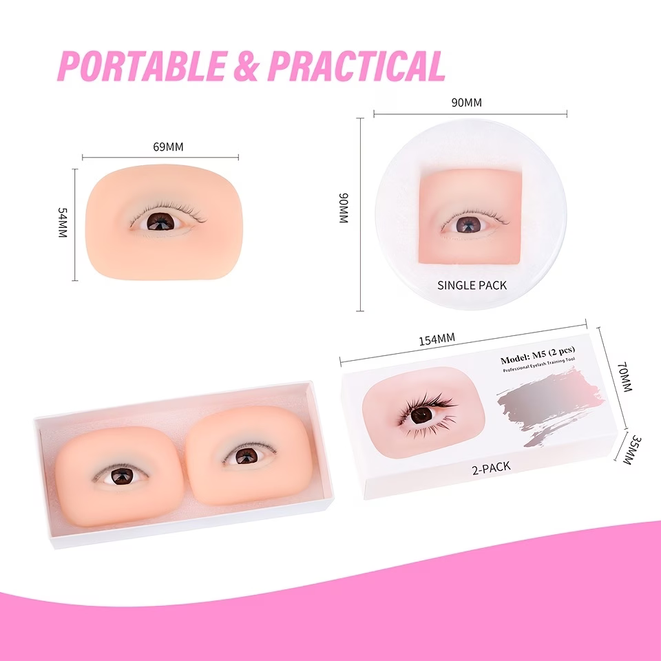 1/3 레이어 속눈썹 재사용 가능한 마네킹 눈 속눈썹  - Eyelash Extension Doll Eye 리뷰 및 가격