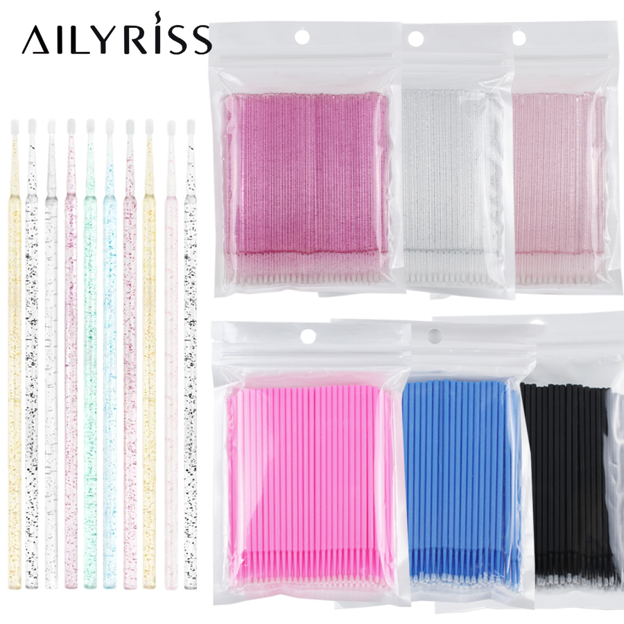 500 개/몫 일회용 애플리케이터 속눈썹 연장을위한 마 - Eyelash Extension Class 리뷰 및 가격