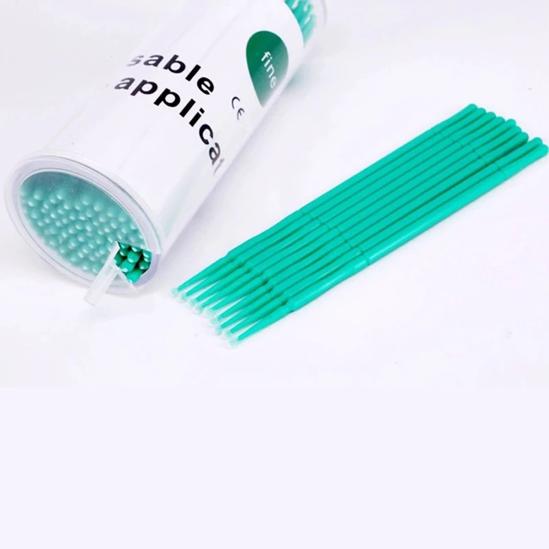 속눈썹 리프트 키트용 마이크로 브러쉬 100개/병, 속 - Eyelash Extension Eyelash 리뷰 및 가격
