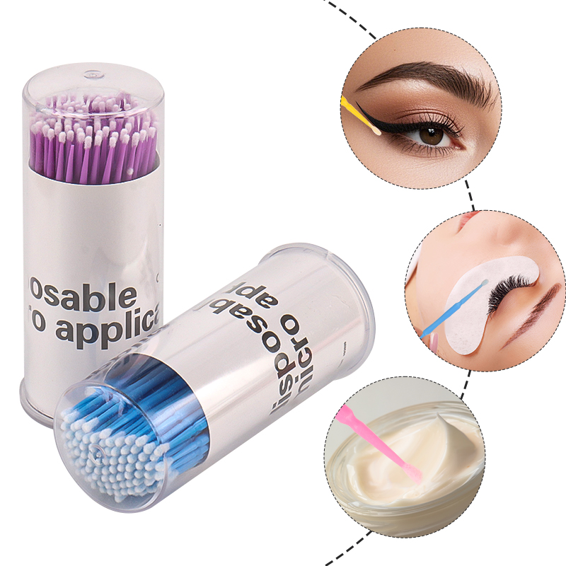 100pcs 일회용 속눈썹 브러쉬 래쉬 확장 마이크로  - Eyelash Extension Vendor 리뷰 및 가격