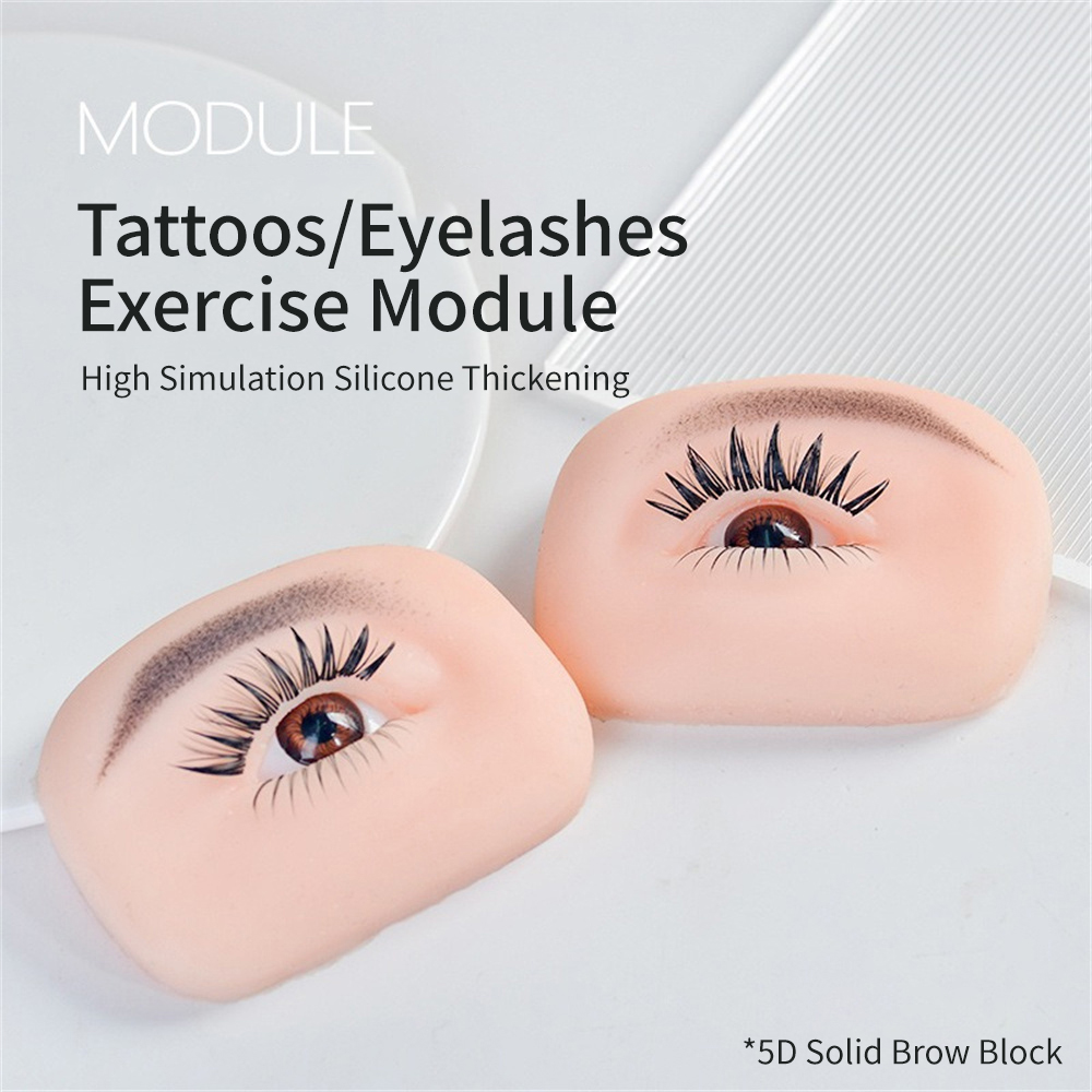 속눈썹 연장 연습용 마네킹 눈 플랫 트레이닝 헤드 교체 - Eyelash Extension Doll Eye 리뷰 및 가격