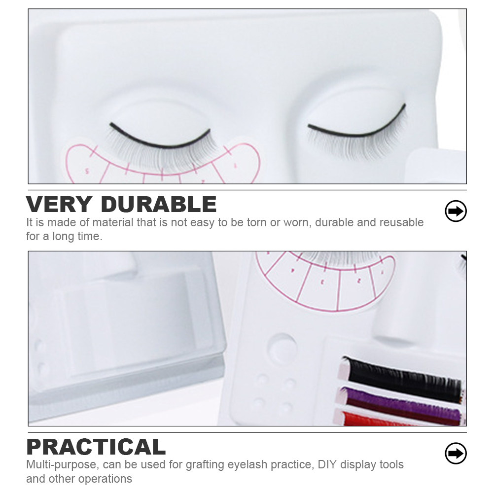 3개입 속눈썹 연장 연습용 모델, 정교한 얼굴 구조,  - Eyelash Extension Is Safe 리뷰 및 가격