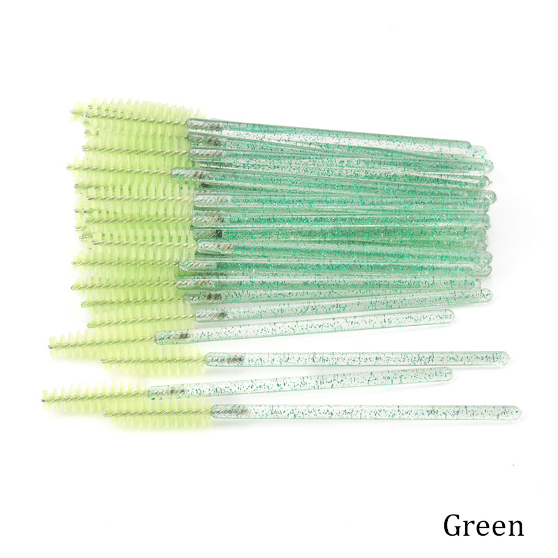 50개입 일회용 속눈썹 브러쉬 마스카라 봉 아이래쉬 연 - Eyelash Extension Vendor 리뷰 및 가격