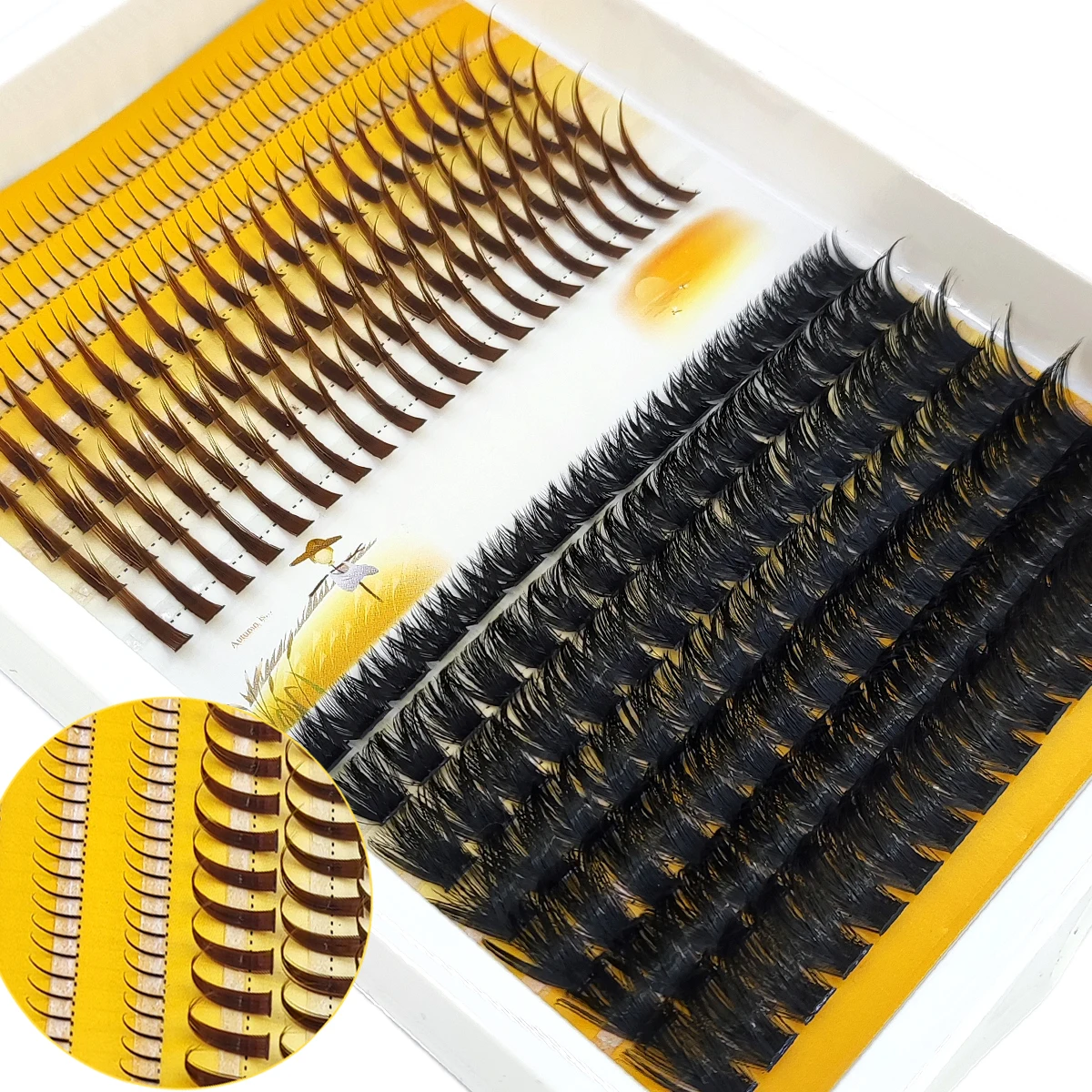 AMSDCN 60D-120D 속눈썹 클러스터 3D 뾰족 - Eyelash Extension Doll Eye 리뷰 및 가격