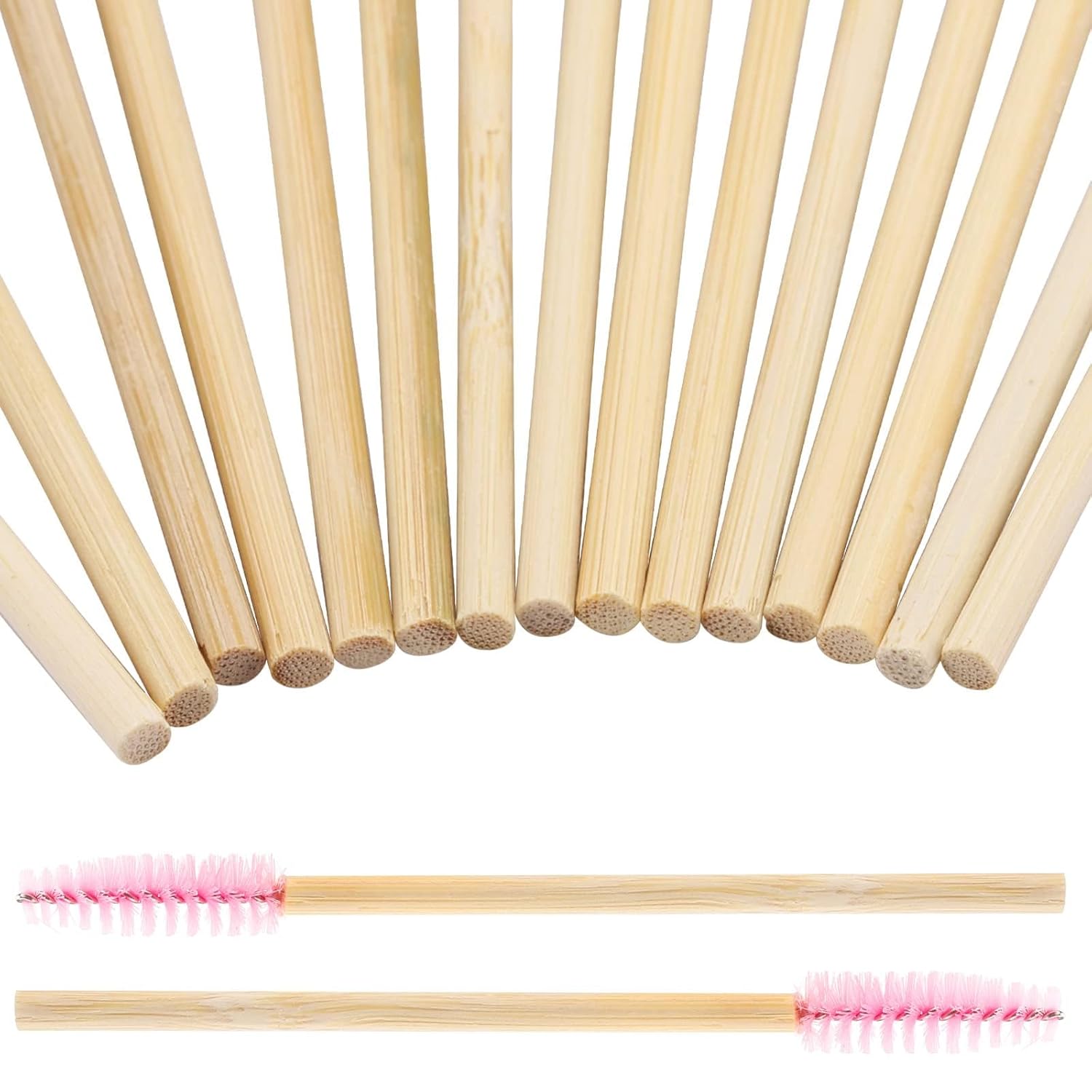 도매 300개 일회용 마스카라 봉 속눈썹 브러쉬 스풀리 - Eyelash Extension Eyelash 리뷰 및 가격