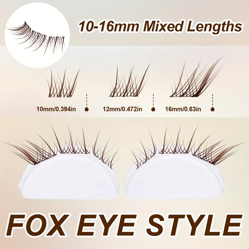 DIY 갈색 속눈썹 연장 - 유연하고 가벼운 C컬, 투 - Eyelash Extension Doll Eye 리뷰 및 가격