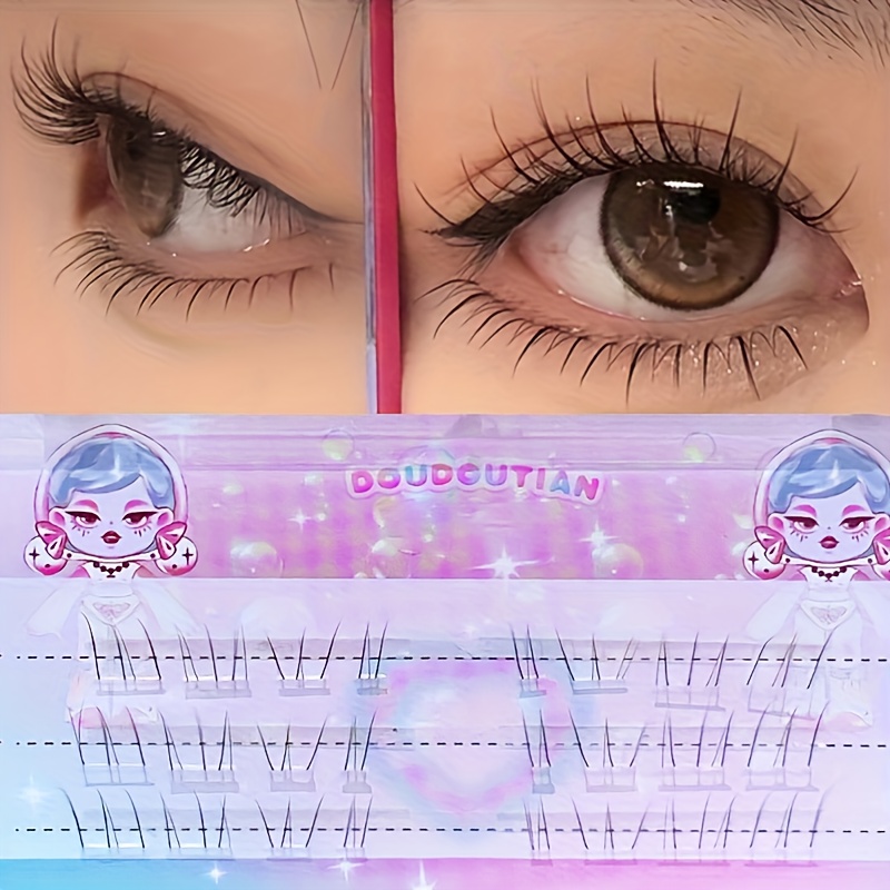 두오두오티안 고양이 발바닥 모양 아래 속눈썹 초보자용  - Eyelash Extension Eyelash 리뷰 및 가격