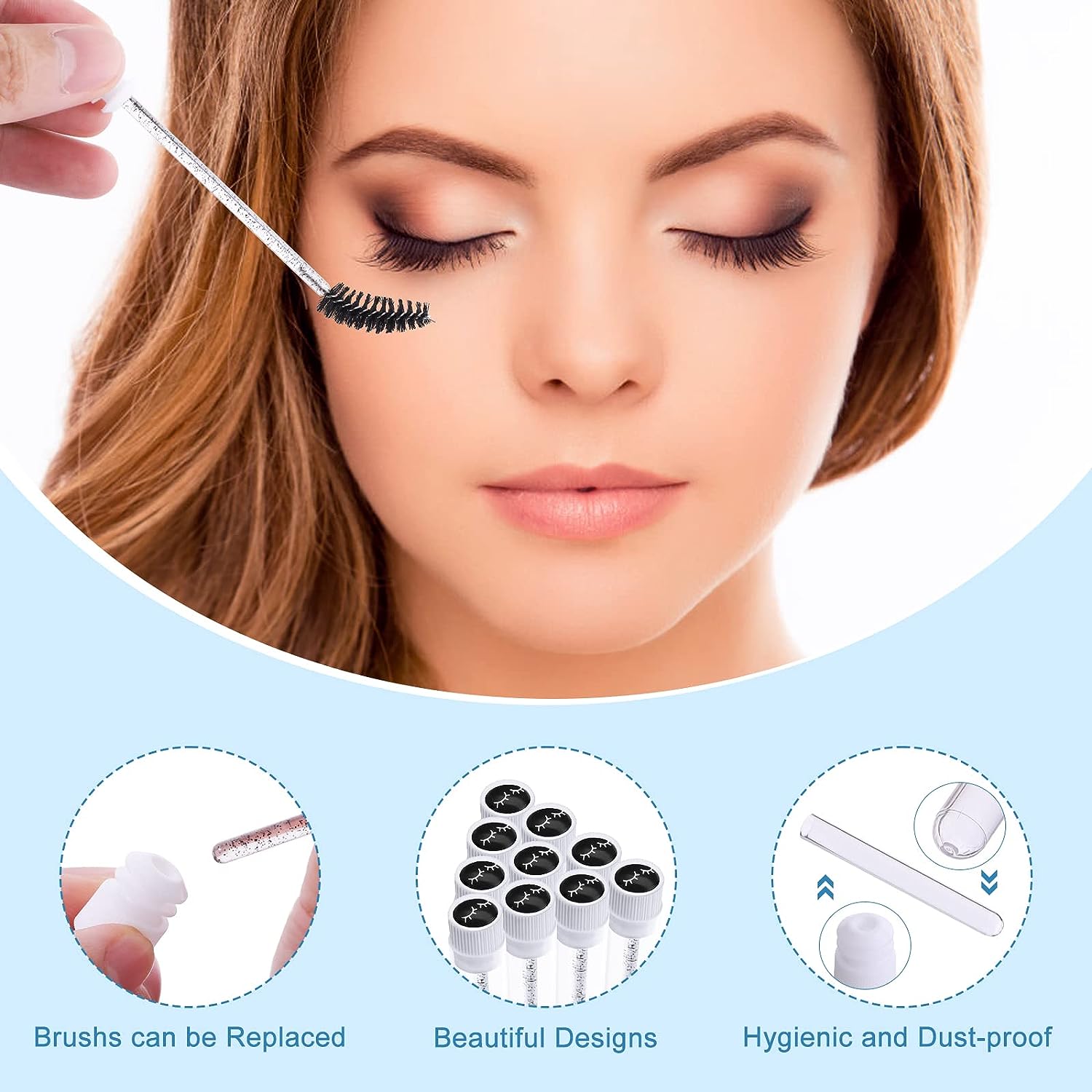 속눈썹 청소 세트, 속눈썹 샴푸 브러쉬, 비누 폼 세척 - Eyelash Extension Wash 리뷰 및 가격
