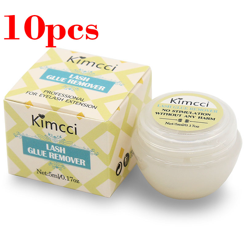 Kimcci 10 개/몫 전문 안전한 속눈썹 접착제 리 - Eyelash Extension Is Safe 리뷰 및 가격