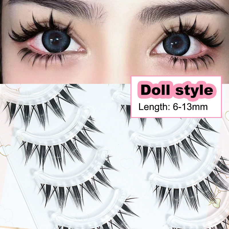 새로운 인형 속눈썹 확장 자연 고양이 눈 거짓 속눈썹  - Eyelash Extension Doll Eye 리뷰 및 가격