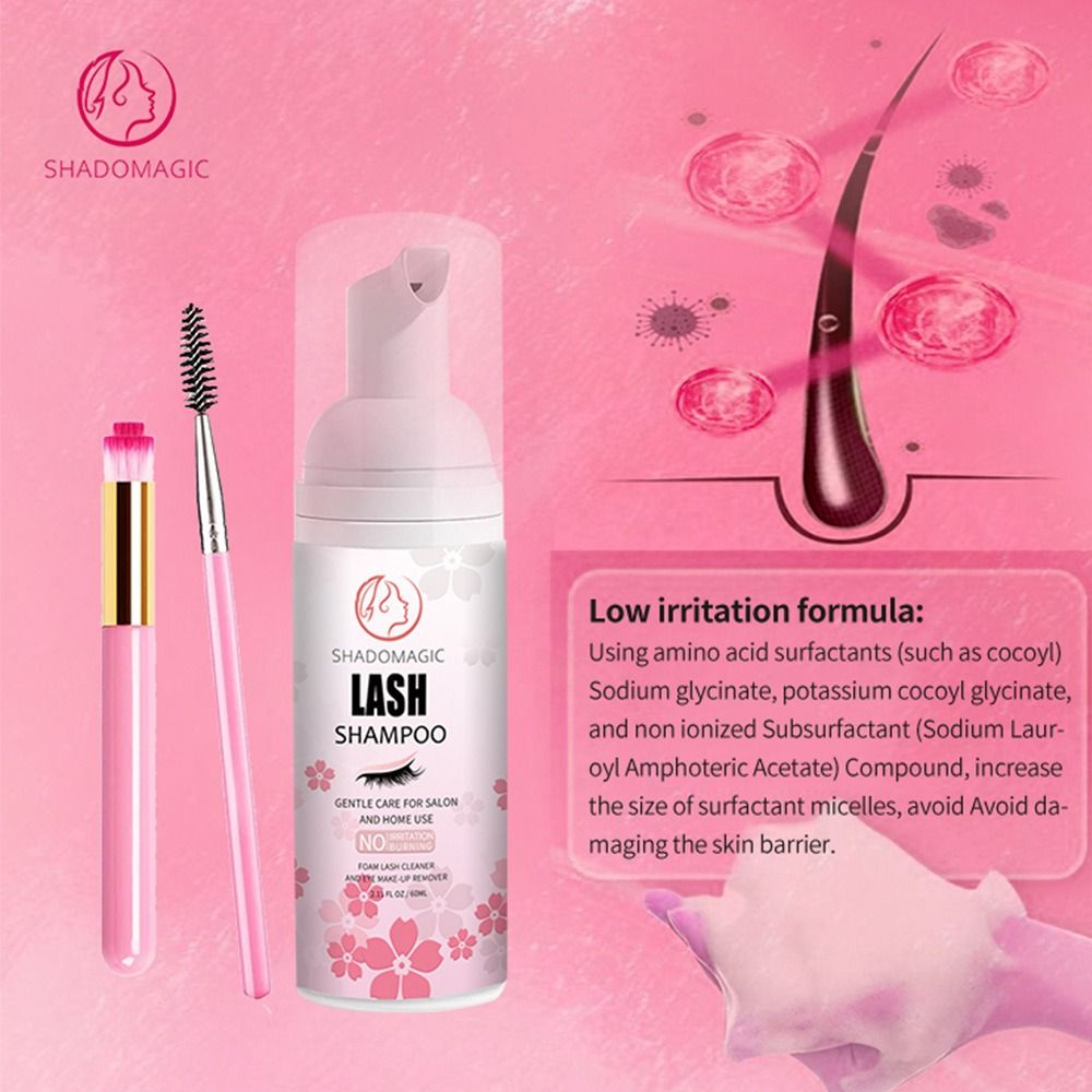 순하고 부드러운 아이래시 클렌징 무스, 60ml, 아이 - Eyelash Extension Is Safe 리뷰 및 가격