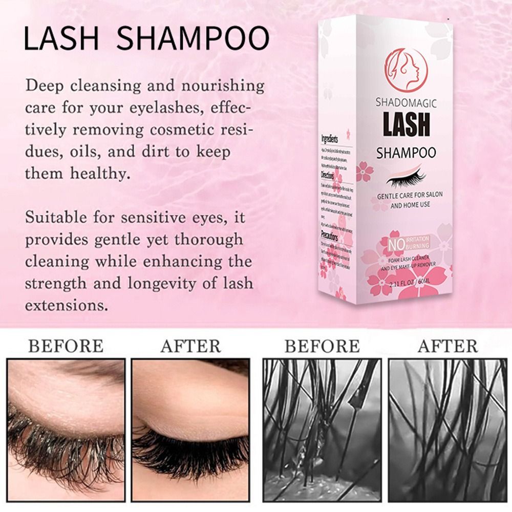 순하고 부드러운 아이래시 클렌징 무스, 60ml, 아이 - Eyelash Extension Is Safe 리뷰 및 가격