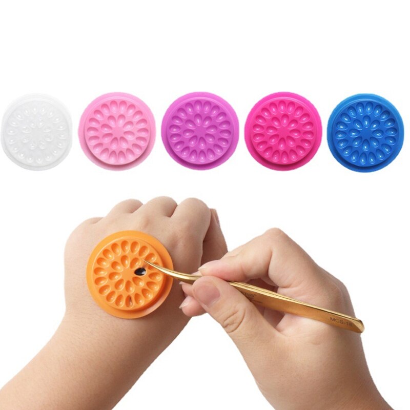 100pcs 속눈썹 접착제 홀더 속눈썹 연장 용품 접착 - Eyelash Extension Class 리뷰 및 가격