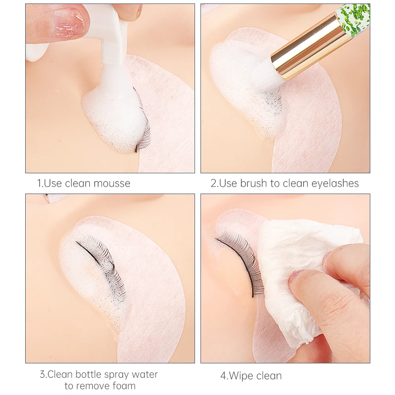 속눈썹 샴푸 브러쉬 속눈썹 연장 필오프 블랙헤드 제거  - Eyelash Extension Class 리뷰 및 가격