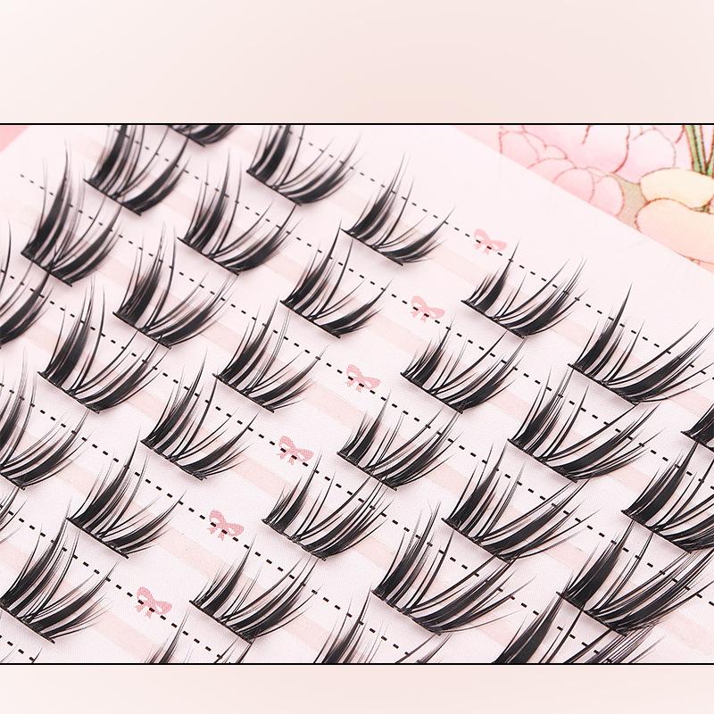 10줄의 롱래스팅 개별 속눈썹 연장, DIY 메이크업  - Eyelash Extension Eyelash 리뷰 및 가격