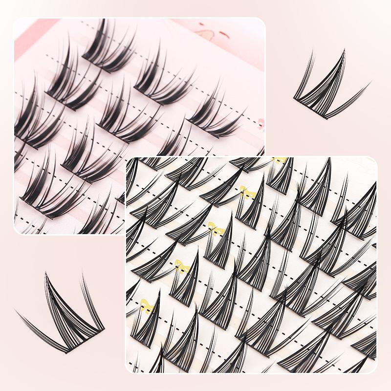 10줄의 롱래스팅 개별 속눈썹 연장, DIY 메이크업  - Eyelash Extension Eyelash 리뷰 및 가격